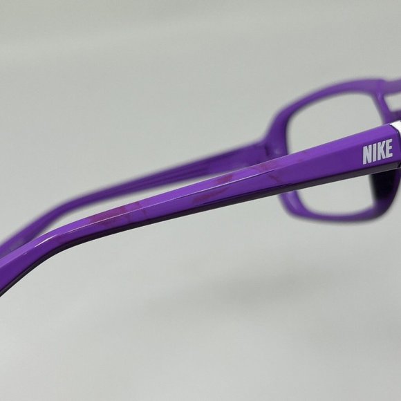 Nike Racer EV0615 505 violet 62-15 Sunglasses frame only color transfer stains